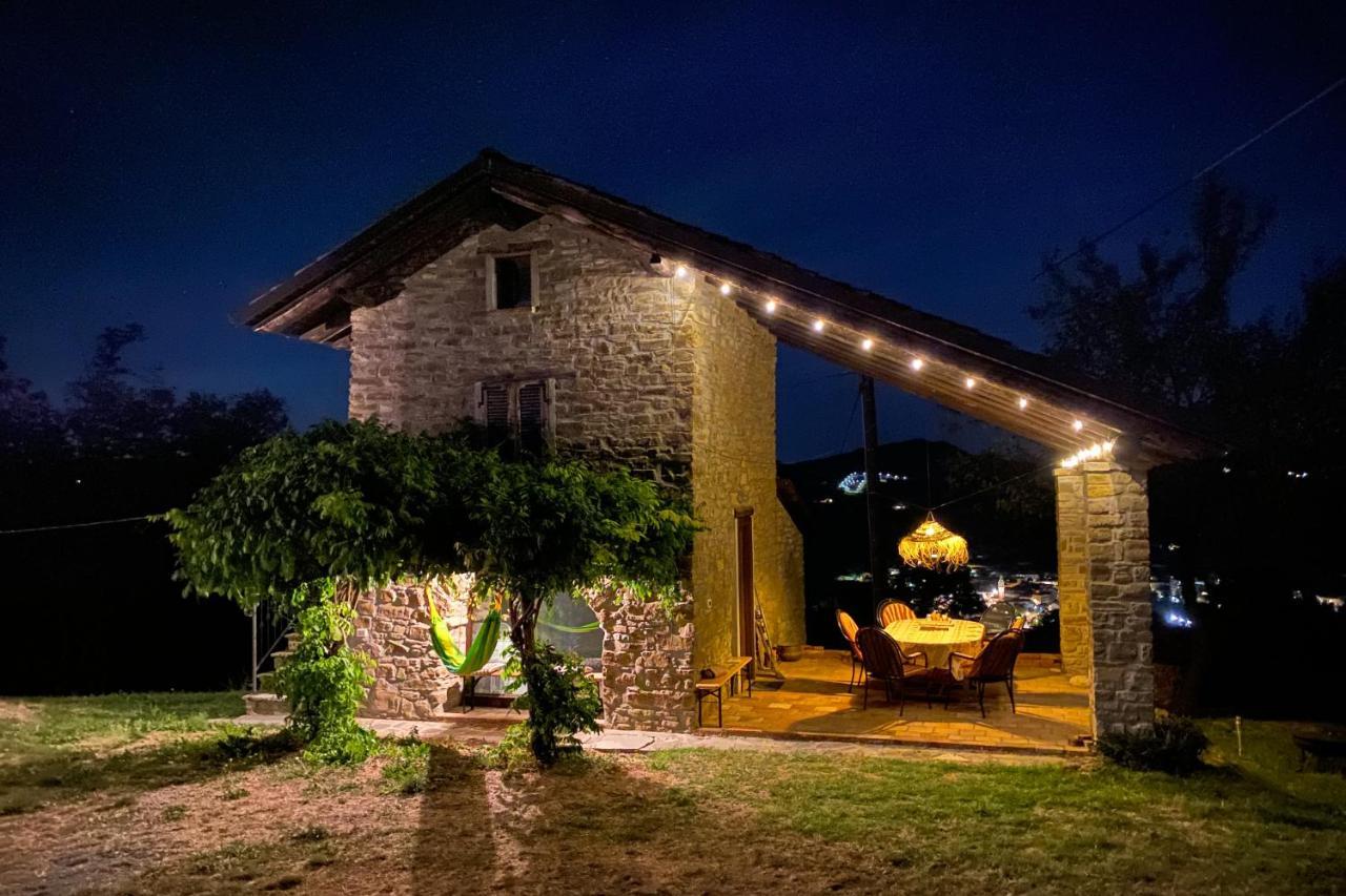 Vakantiehuis Casa Dolce Vista Monastero Bormida Exterior foto