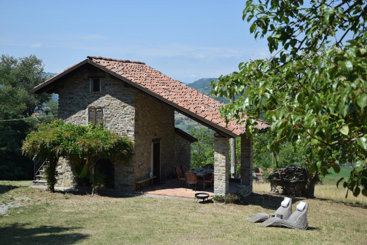 Vakantiehuis Casa Dolce Vista Monastero Bormida Exterior foto