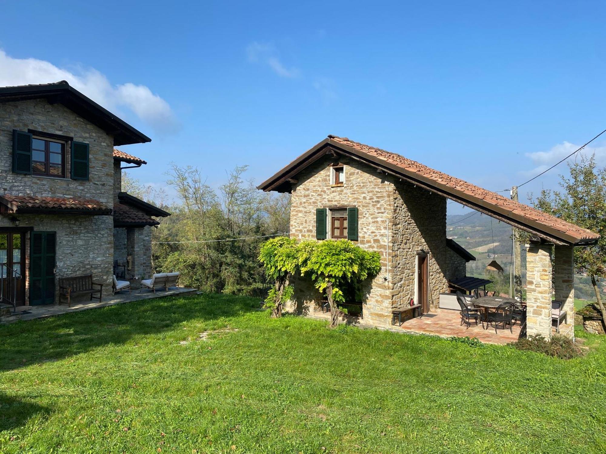 Vakantiehuis Casa Dolce Vista Monastero Bormida Exterior foto