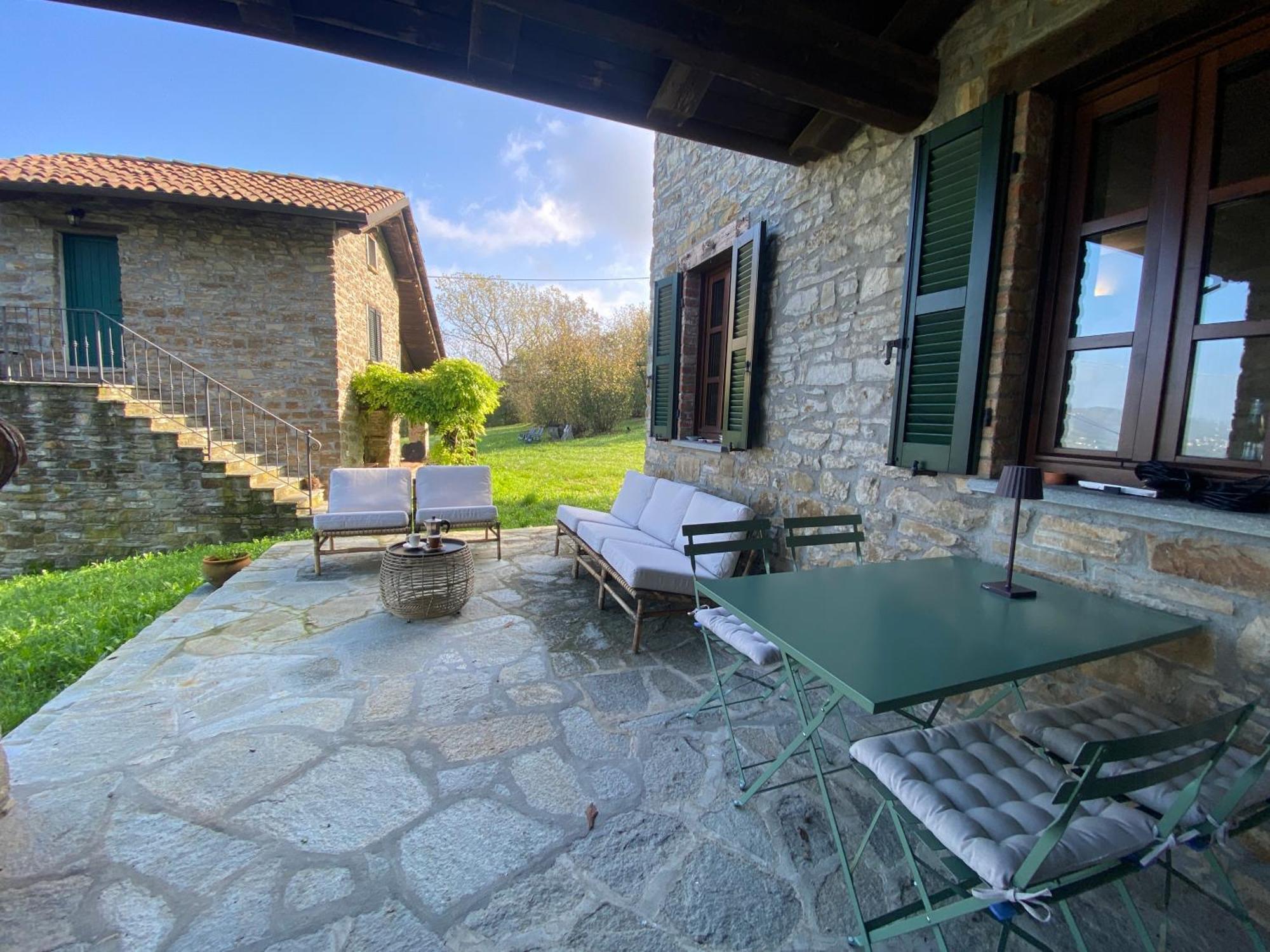 Vakantiehuis Casa Dolce Vista Monastero Bormida Exterior foto